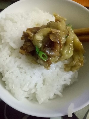 Super- soft exceed aubergine of Chengdu of garlic of go with rice (microwave oven ten minutes) practice measure 8