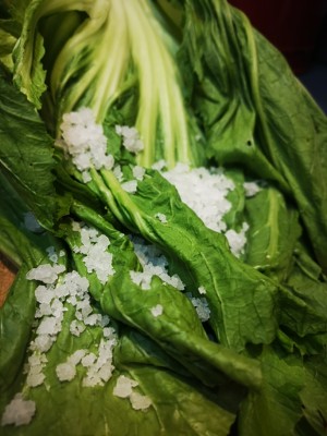 Pickled Chinese cabbage, god of go with rice implement, leave home town or oneself to do, the eating practice step that be at ease 4