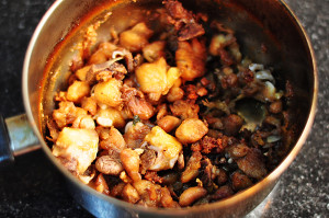 The practice measure of hot pepper chicken 9