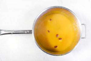 Congee of lumbar beans pumpkin (two bowls insufficient) practice measure 5