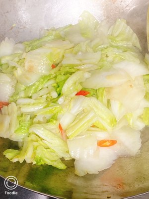 The practice measure of acetic smooth Chinese cabbage 10