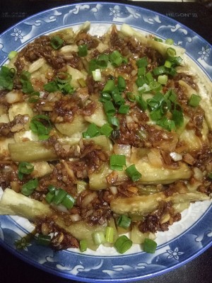 Super- soft exceed aubergine of Chengdu of garlic of go with rice (microwave oven ten minutes) practice measure 6