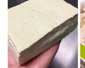 The practice measure of bean curd of the daily life of a family 1