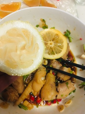 Citric chicken claw exceeds simple practice measure 4