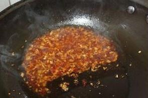 The practice measure of food of baby of garlic Chengdu vermicelli made from bean starch 3