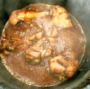 Not the practice measure that scald water does not put oily drumstick 4