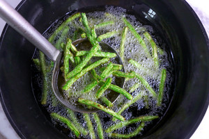 Kidney bean of dry stir-fry before stewing (go up desk second is smooth) practice measure 2