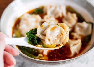 When the province convenient, nobody can defy boiled dumpling of this bowl of acerbity soup! practice measure 11