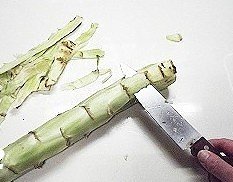 The practice measure that Qing Dynasty fries asparagus lettuce silk 1