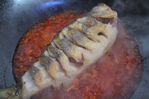 甘酸っぱいソースの魚（シンプルな背の高いYan Zhiを超えるライバルレストラン）練習法8