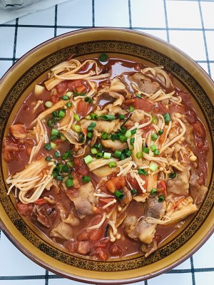 トマト脂肪牛（スープ）練習針9の針の進行の待機