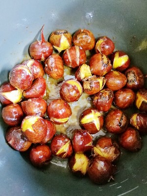 The practice measure that exceeds rice cooker of quick worker report to bake chestnut 5