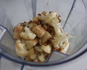 ウインドブレイクグラスを焼いて、料理ソースのローストパースニップ＆カリフラワーディップ2の実践測定