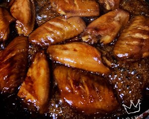 Small graceful leaves a kitchen. The practice measure of wing of sweet juice chicken 6