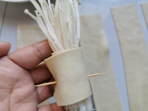 The practice measure that stay of proceedings of sauce acupuncture needle coils 4