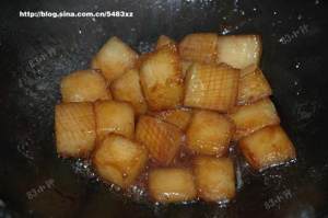 The practice measure of wax gourd of braise in soy sauce 5