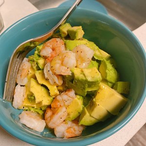 The practice measure of salad of prawn of fruit of oil of ox of juice of all-purpose oil vinegar 6
