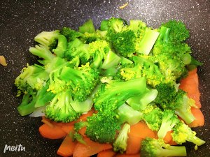 The quick worker of office worker is simple dinner -- the practice measure that orchid Qing Dynasty fries carrot on the west 9