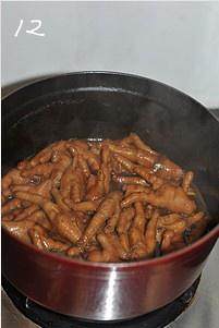 The practice move that secret makes claw of chicken of braise in soy sauce 12