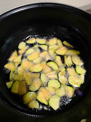 Aubergine of braise in soy sauce, delicious to the practice measure that licks plate 2