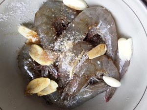 The practice measure that stay of proceedings of garlic Chengdu acupuncture needle bakes beautiful clam shrimp 2
