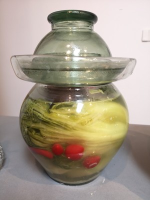 Pickled Chinese cabbage, god of go with rice implement, leave home town or oneself to do, the eating practice step that be at ease 10