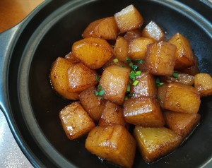 醤油煮込みカブ4