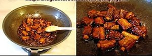 The practice measure of sweet and sour spareribs 6