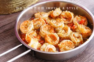 Shrimp of Spanish garlic Chengdu (video) practice measure 13