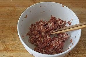 The practice measure of bean curd of evaporate of sweet hot ground meat 5