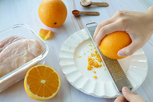 オレンジジュース鶏胸肉3の実習尺度