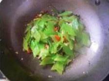 The practice measure that Qing Dynasty fries asparagus lettuce 6
