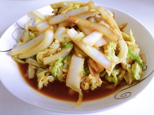 The practice measure of super and simple vinegar smooth Chinese cabbage 5