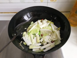 The practice measure of super and simple vinegar smooth Chinese cabbage 3