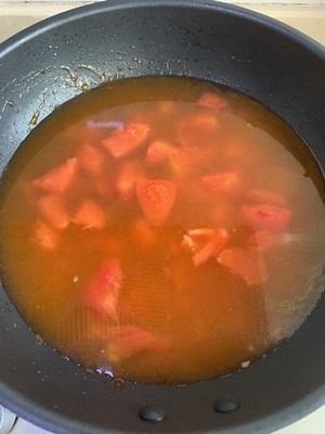 トマト卵のスープの実習尺度8