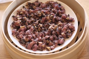 Fresh and tender not fat tradition [hamburger of evaporate of dish of extensive pattern head] the practice measure of the practice 15