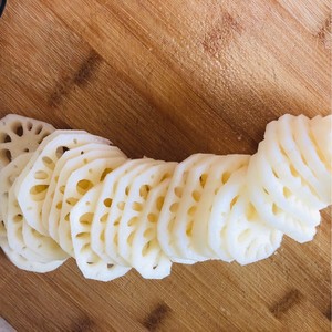 The practice measure of box of scamper lotus root 4