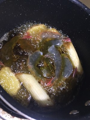 Shrimp of a condiment made of roast prickly ash and salt (crisp arrives broken bits) practice measure 7