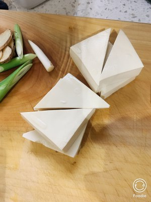 The practice measure of bean curd of the daily life of a family 2