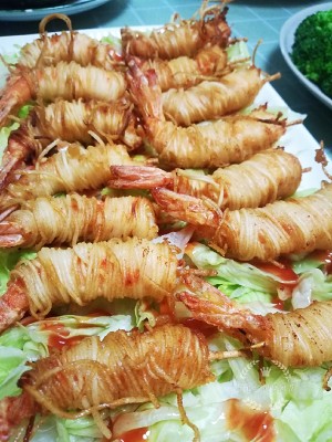 The practice measure that tall Yan Zhi contains countless ties shrimp 10