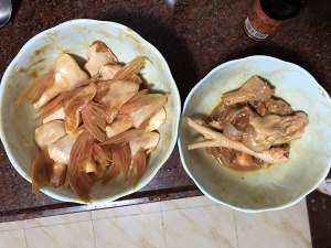 The practice measure of Bao of chicken of fim of       fish 2