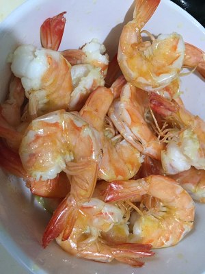Shrimp of a condiment made of roast prickly ash and salt (crisp arrives broken bits) practice measure 8