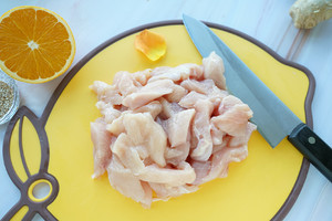 オレンジジュース鶏の胸肉6の実践測定