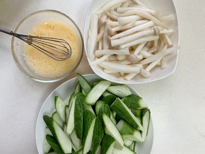The practice measure of stay of proceedings of white jade of braise of towel gourd egg 1