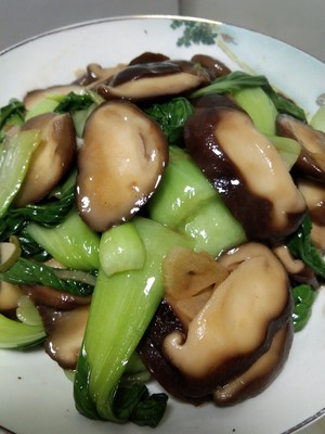 Xianggu mushroom of simple and easy edition gathers up the practice measure of rape 9