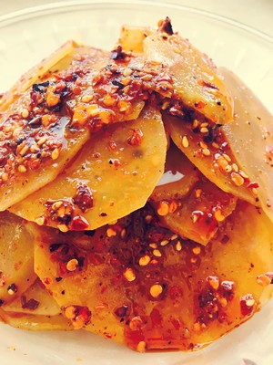 The practice measure of hemp hot potato chips 7