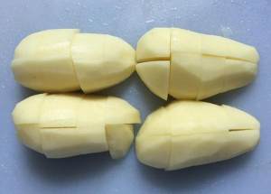 Sweet hot little potato piece & is sweet fragile Xiao the practice measure of potato piece 1