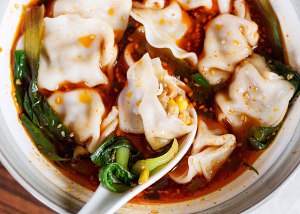When the province convenient, nobody can defy boiled dumpling of this bowl of acerbity soup! practice measure 12