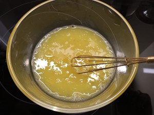 練習 ひき肉豆腐の蒸発の卵の量4 