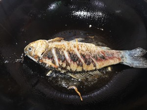 醤油煮込み魚の練習法 家族の日常生活5 
